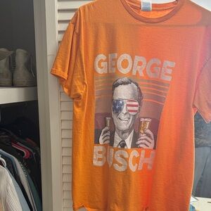 Delta Orange Graphic Tee